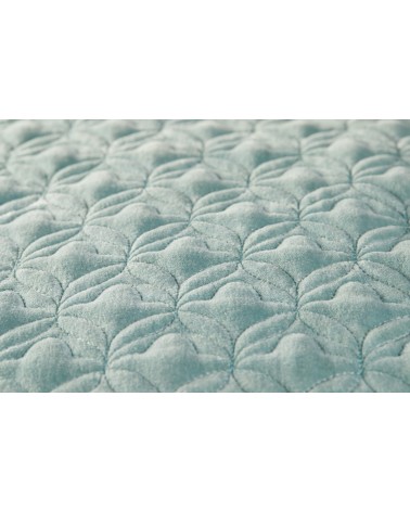 Leafy Stitch square cushion_Blue_UV_UV_45x45