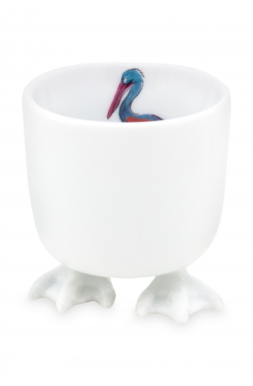 Egg Cup with Feet Pelican